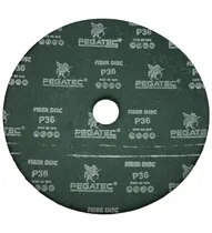 Maq. Disco de Fibra Lixa 180*22MM 7" P36 Grit Esmerilhadeira