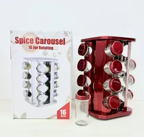 Organizador Giratorio para Especias – 16 Frascos