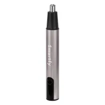 Depilador Nasal Smartfy DN-02B - Recarregável - Cinza e Preto