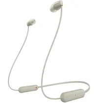 Auricular Sony BT In-Ear WI-C100 Taupe