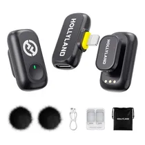Hollyland Microfone Lark A1 Mini Duo Lightning Space Gray Wireless