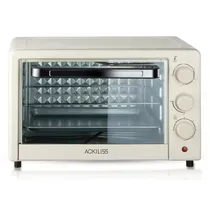 Forno Eletrico Ackiliss ACL-5306W / 18 Litros / 1200W / 250ºC / 220-240V ~ 50/ 60HZ - Bege