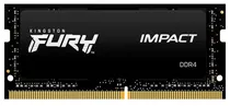 Memória para Notebook Kingston Fury Impact 8GB/3200MHZ DDR4 KF432S20IB/8