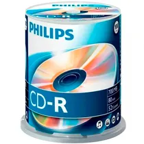 Tubo CD Philips Virgem - 50 Unidades