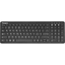 Teclado Sem Fio Targus Midsize Multi-Device Antimicrobial AKB863ESLP Bluetooth - Preto