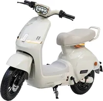 Motoneta Elétrica TCB A11 60V/24AH 1000W 32KM/H - Vintage White