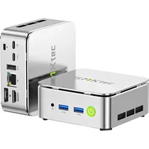 Mini PC Gmktec Nucbox G10 AMD Ryzen 5 3500U 16 GB DDR4 256 GB SSD - Prata