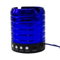 Mini Speaker Enjoy Life com Bluetooth / USB / FM / TF - Azul
