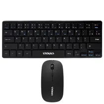 Satellite Teclado + Mouse Wireless AK-732G Mini
