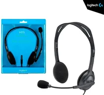 Auricular Logitech H111 Stereo Black (981-000612)