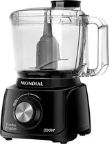 Mini Procesador Mondial Turbo Pratic MP-16-B 220V Black