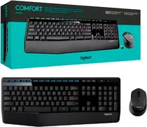 Kit Teclado+Mouse Wireless 2.4G Logitech MK345 Español 920-007820