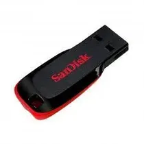 Pen Drive 128GB Sandisk Z50 Black/Red