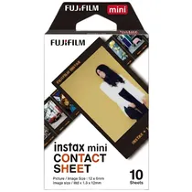 Papel Térmico Fujifilm Instax Mini Contact Sheet - (10 Folhas de Filme)