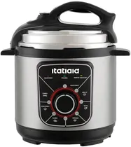 Panela de Pressão Elétrica Itatiaia PPESS1001 Essencial 3L 700W 110V/60HZ - Inox/Preto