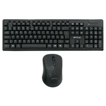 Teclado + Mouse FTX KM250 Wireless / Português - Preto