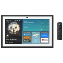Speaker Amazon Echo Show 15 - com Alexa - 2ª Geração - Tela 15.6" Touchscreen - Bluetooth/Wi-Fi - Preto