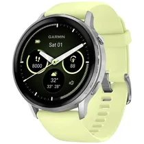 Relogio GPS Garmin Venu 4 45MM - Silver/Citron (010-03014-02)
