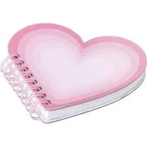 BRW NB8520 Cuaderno Corazon 80 Hojas