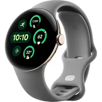 Relógio Smartwatch Google Pixel Watch 3 Wi-Fi 41 MM - Champagne Gold/Hazel Gray