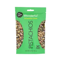 Pistachos Wonderful JalapeÑo Lime Sin Cáscara 155G