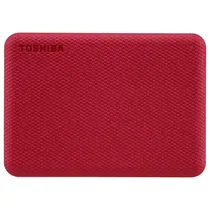 HD Externo Toshiba Canvio Advance 4TB 2.5" USB 3.2 - Vermelho - HDTCA40XR3CA