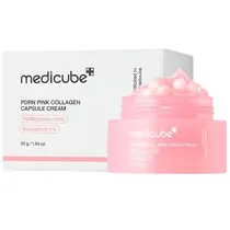 Crema Facial Hidratante Medicube PDRN Pink Collagen Capsule Cream de 55 G