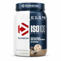Iso 100 Whey Hidrolizado Dymatize - Cookies e Cream 620G