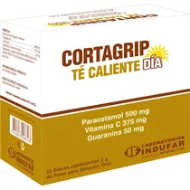 Med. Cortagrip Te Caliente Dia Sobres