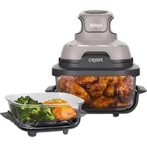 Fritadeira Air Fryer Portátil Ninja Crispi FN101ST 4 Em 1 1500 W 110V - Stone 3.8L