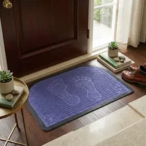 Tapete Piso 38X58CM Cor Lilás