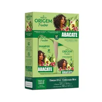 Kit Capilar Origem Abacate Shampoo 325ML + Acondicionador 180ML