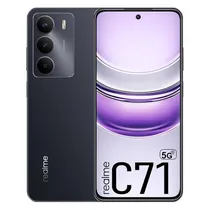Smartphone Realme C71 5G RMX3943 128GB 6GB Ram DS - Black Anatel