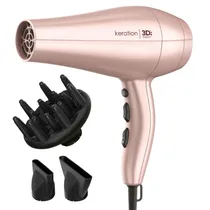 Secador de Cabelo Gama Diva Keration 3D 2300W 220V - Rose Gold