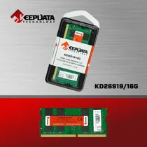 Memória para Notebook DDR4 16GB 2666MHZ Keepdata KD26S19/16