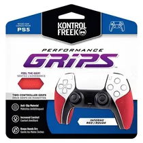 Grip Kontrolfreek RED-4777-PS5 Performance Grips para Playstation - Red