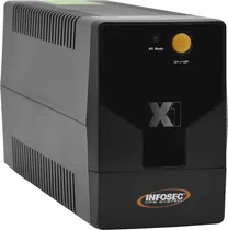 Nobreak Infosec X1 1000BR LV 1000VA/480W Interactiva - 110V