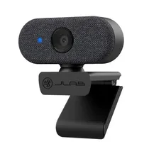Jlab, Go Cam, Cámara Web USB de 1080P, Plug And Play, Micrófono Omnidireccional, Negro
