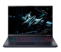 Notebook Acer Predator Helios Neo 16 Ai PHN16-73-92X1, Intel Core Ultra 9 275HX 2.7GHZ (5.40GHZ), Intel Ai 13 Tops, 32GB Ram, 1TB SSD, Tela 16" 2.5K Wqxga (2560X1600)240HZ Ips, Geforce RTX5070TI 12GB, Windows 11 Home Copilot+ PC, RJ45, Inglês, Preto|
