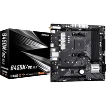 Placa-Mãe Asrock B450M/Ac R2.0 AM4 DDR4