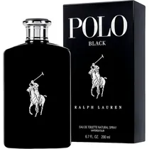 Perfume Ralph Lauren Polo Black Edt - Masculino 200ML
