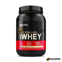 Whey Protein Gold Standard 2LB 909G Optimum Nutrition Vanilla Ice Cream