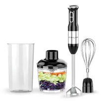 Mixer Eletrico Qylar Quick Mixer / 3 Em 1 / 400W / 2 Velocidades / 110-127V ~ 50/ 60HZ - Inox