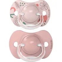 Suavinex Nursery Chupete Fisio 6/18M 2UNID. A Walk L4 Sil 6-18M+ Nude