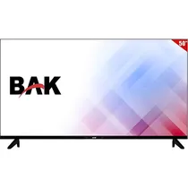 TV Smart LED BAK BK-50S 50" 4K Uhd Android TV - Preto