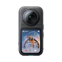 INSTA360 Camara X6 Action 360 Cinsabxa-Travel Bundle X637 Midnight Black