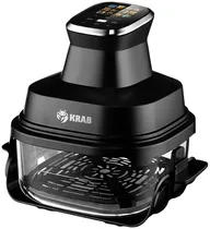 Fritadora Krab KBFV40 Vidrio 4L/1500W/220V
