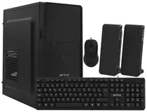 Gabinete Gamer Kit FTX FTXM1 600W + Mouse + Speaker + Teclado Espanhol
