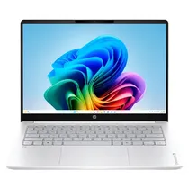 Notebook HP Omnibook 3 Snapdragon X 16GB Ram 512GB SSD Tela 14" 2K Touch Windows 11 Inglês Prata - 14-HZ0005DX