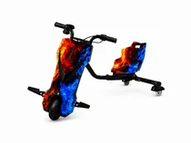 Triciclo Scooter Elétrico Infantil Drift Midi Pro MDP-80 (8″) | 350W - Ice Fire (Capacete e Kit de Proteção)